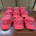 Cappello da papà unisex giallo unisex non strutturato